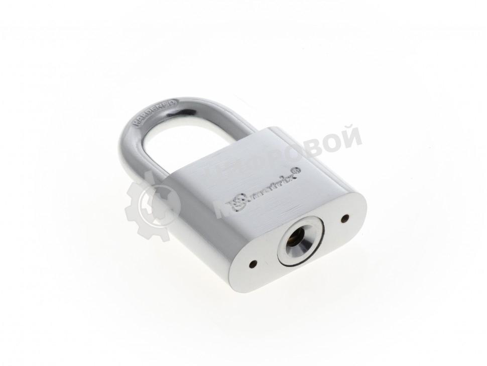 Замок навесной Matrix, хромированное покрытие 50 мм