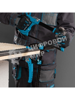 Струбцина реечная Gross быстрозажимная, металлический корпус, рычажный храповый механизм, 12