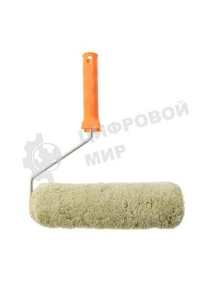 Валик Сибртех Фасадные работы, 250мм, ворс 18мм, D 48мм, D ручки 6 мм, полиакрил, полиэстер