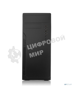 Компьютерный корпус c блоком питания 500 Ватт Case Foxline FL-301, ATX, 1x5.25EXT, 1x3.5EXT, 4x3.5INT, 4xUSB 2.0, HDA, w/o FAN, w/500W ATX PSU, w/1.2m EU pwr cord