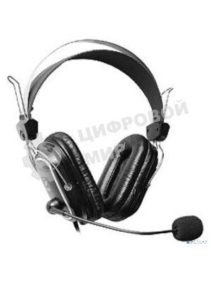 Гарнитура A4Tech HS-50 чёрный, проводная