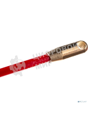 Протяжка кабельная Rexant (мини УЗК в бухте), стеклопруток, d=3,5 мм, 3 м, красная