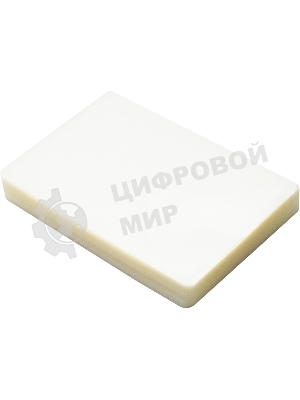 Пленка для ламинирования Silwerhof 100мкм A6 (100 шт) глянцевая 111x154 мм Daily