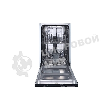 Встраиваемая посудомоечная машина Zigmund & Shtain DW 139.4505 X, черный, 44.5 см, 9 компл., 49 дБ, класс A++