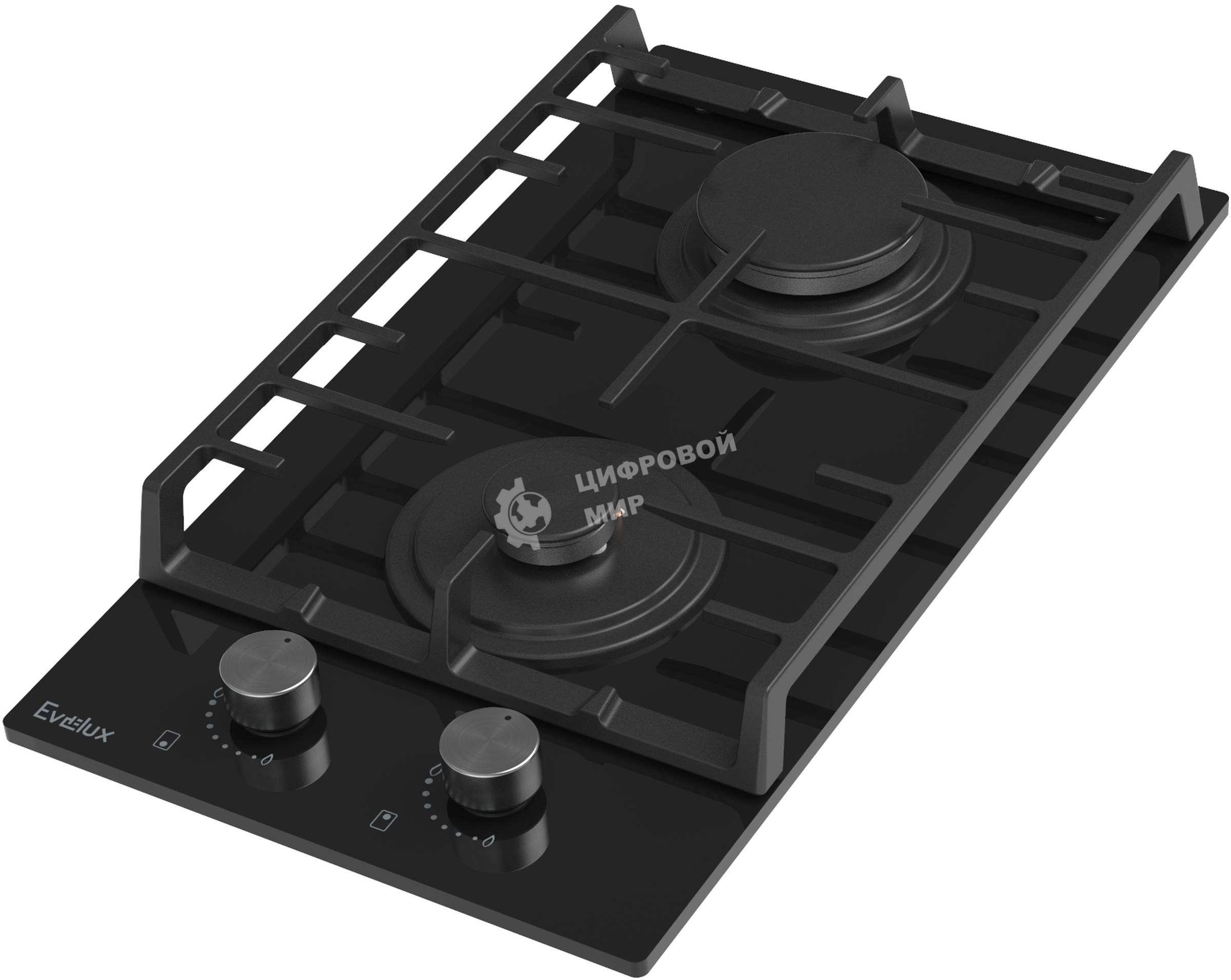 Варочная панель газовая Evelux HEG 300 BG