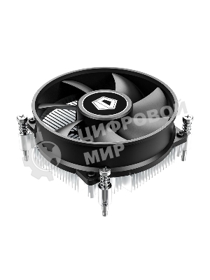 Кулер ID-COOLING DK-17 PWM серебристый/черный 92мм алюминий 2200rpm 26db 4-pin 65W 42мм