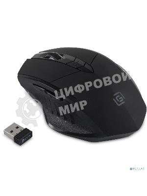 Мышь беспроводная Oklick 780GW черный, 3200 dpi, радиоканал, USB, кнопки - 6