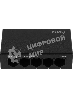 Коммутатор Cudy GS105 (L2) 5x1 Гбит/с неуправляемый