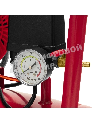 Компрессор безмасляный малошумный SPC 1500/24, 1500 Вт, ресивер 24 л, 260 л/мин MTX