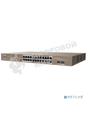Коммутатор 24PORT 4POE G1126P-24-410W IP-COM