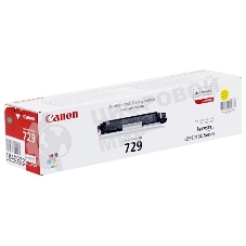 Картридж лазерный Canon Cartridge 729Y (4367B002) желтый (1000 стр.) для Canon i-Sensys LBP-7010C/7018C