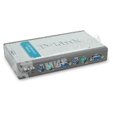 Переключатель KVM D-link DKVM-4K/B3A 4-портовый KVM-переключатель с портами VGA и PS/2