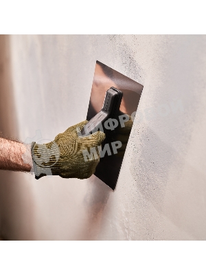 Гладилка нержавеющая Rexant 130х270 мм, пластиковая ручка