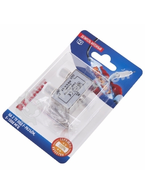 Делитель антенный F-типа Rexant на 2 TV, 5-1000 МГц