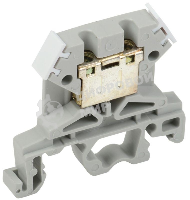 Зажим наборный IEK YZN10-004-K03 ЗНИ-4 мм2 (JXB 35 А) серый