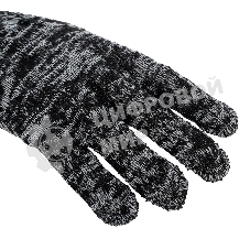 Перчатки трикотажные, меланж, 10 класс Россия