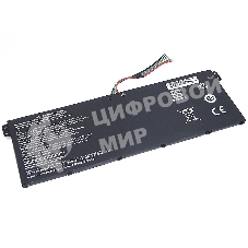 Аккумуляторная батарея для ноутбука Acer Aspire V13 (AC14B8K-4S1P) 15.2V 33Wh OEM черная