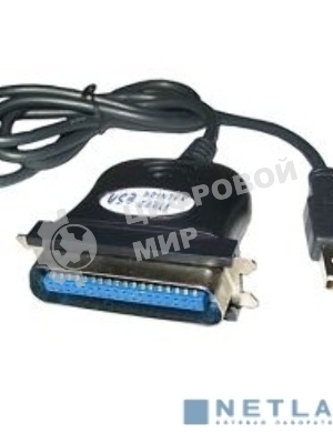 Переходник Gembird Конвертер Bitronics ->USB порт CUM-360, C36M/USBAM, 1.8м, блистер