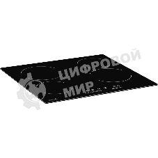 Встраиваемая варочная панель электрическая, 60 см, 4 конфорки, черный Monsher MHE 6002