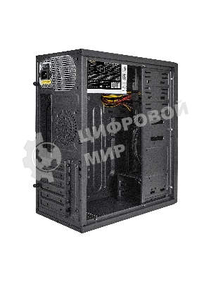 Компьютерный корпус Miditower ExeGate XP-340U-UNS500 (ATX, БП UNS500 с вент. 12см, 1хUSB/2хUSB 3.0, аудио)