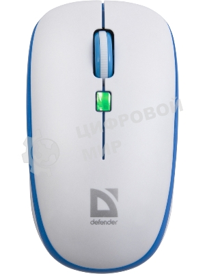 Комплект клавиатура+мышь Defender Skyline 895 беспроводной, USB, 2000 DPI, белый