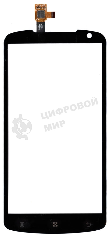 Сенсорное стекло (тачскрин) для Lenovo S920 черное