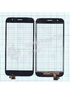 Сенсорное стекло (тачскрин) для Huawei G7 Plus, черное