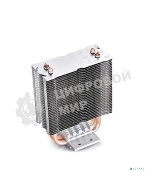 Кулер для процессора DEEPCOOL ICE EDGE MINI FS V2.0 синий, 80 мм, алюминий/медь, 2200 об/мин, 24.7 дБ, 3 pin, 100 Вт, 112 мм