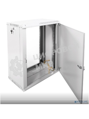 Шкаф телекоммуникационный настенный разборный 15U (600х350) дверь металл, ШРН-Э-15.350.1