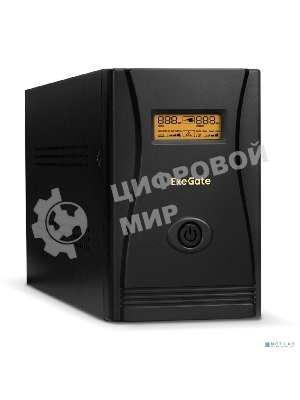 Источник бесперебойного питания ExeGate EX292632RUS SpecialPro Smart LLB-2000.LCD.AVR.2SH.RJ.USB