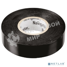 Изолента ПВХ Navigator 15 мм (рул.20м) черный NIT-B15-20/BL