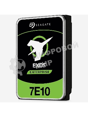 Жесткий диск Seagate HDD SAS 6Tb Exos 7E10 7200 12Gb/s 256Mb 1 year warranty (replacement ST6000NM020B, ST6000NM029A, MG08SDA600E)