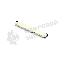 Разъем FPC Half Coverage Bottom Contact 1.0K-BX-32PWB 32 pin высота 2мм шаг 1мм