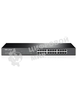 Коммутатор сетевой TP-Link SMB TL-SG1024 Коммутатор 24LAN 10/100/1000Mb/s Unmanagersd Gigabit Rackmount Switch