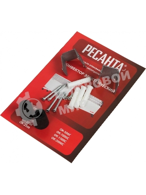 Конвектор электрический Ресанта ОК-1500СН белый, 1500 Вт, 15 м2, термостат