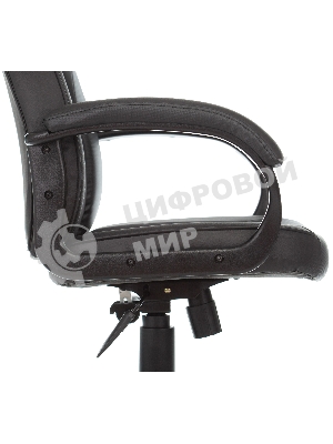 Кресло игровое Zombie GAME 17 черный, текстиль/эко.кожа, крестовина пластик