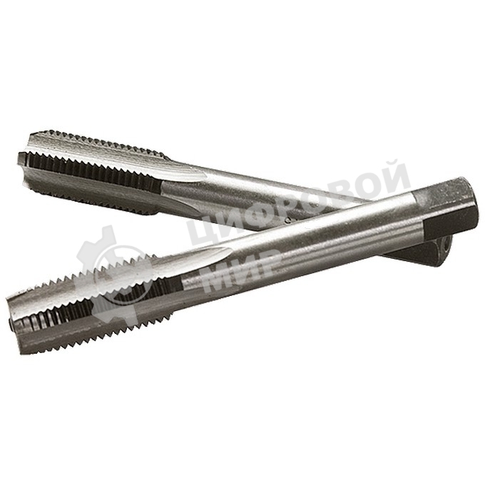 Метчик ручной Сибртех М4 х 0,7 мм, комплект из 2 шт.