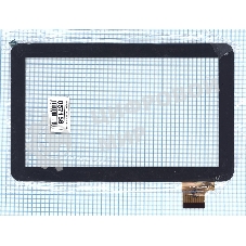 Сенсорное стекло (тачскрин) YTG-P10019-F4, черное