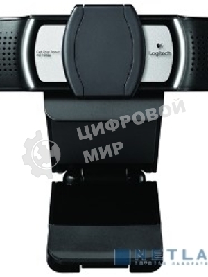 Веб-камера Logitech C930s Pro HD 1920x1080, 30 кадр/с, USB Type-A, микрофон (2 шт, шумоподавление), шторка приватности, автоматическая фокусировка, автоосвещение, универсальное крепление