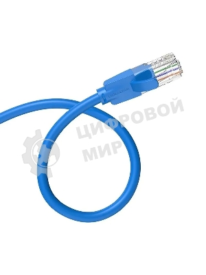 Патч-корд Vention прямой UTP cat.6, RJ45 - 3 м. синий
