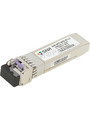 Модуль SNR SFP WDM, дальность до 20км (14dB), 1550нм