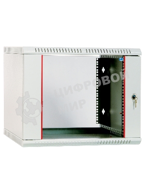 Шкаф телеком. настенный разборный 18U (600х650) дверь стекло (ШРН-Э-18.650) (1 коробка)