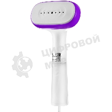 Отпариватель Kitfort КТ-998-1 фиолетовый/белый, 1000 Вт, 18 г/мин, 100 мл