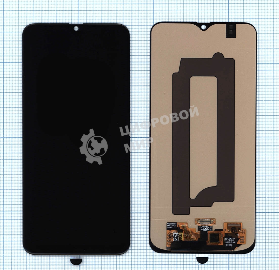 Дисплей для Samsung Galaxy M21 SM-M215 в сборе с тачскрином (OLED) черный