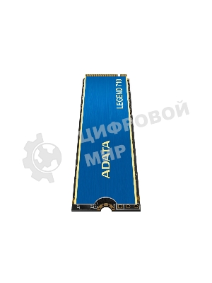 Накопитель SSD ADATA LEGEND 710, 1Tb, PCIe 3.0 x4, M.2 2280, NVMe, R/W 2400/1800, с радиатором