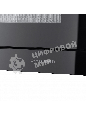 Встраиваемая микроволновая печь Maunfeld MBMO.20.1PGb черный, 20 л, 800 Вт, переключатели - поворотный механизм