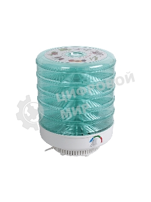 Сушилка для овощей Великие реки Ветерок-5, 5 поддонов, цв.упаковка, прозрачный