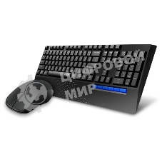 Комплект клавиатура+мышь Rapoo X1960 беспроводной, USB, 1000 DPI, чёрный
