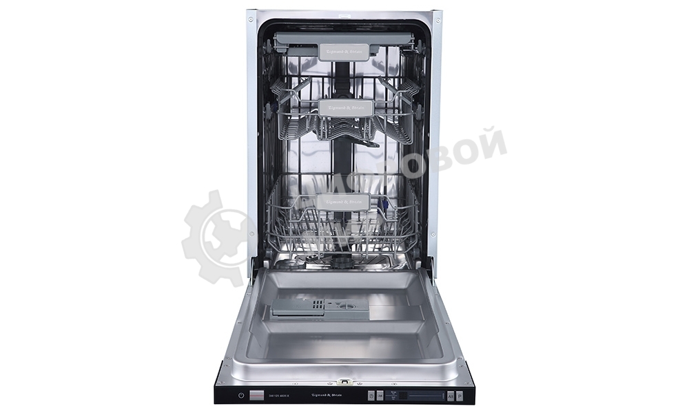 Встраиваемая посудомоечная машина Zigmund & Shtain DW 129.4509 X, черный, 44.8 см, 10 компл., 44 дБ, класс A++