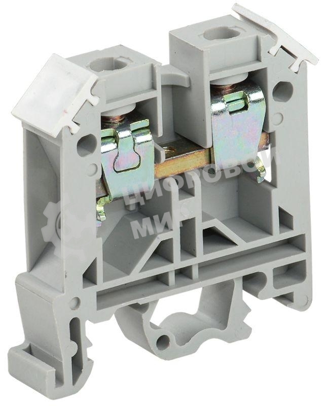 Зажим наборный IEK YZN10-010-K03 ЗНИ-10 мм2 (JXB 70 А) серый